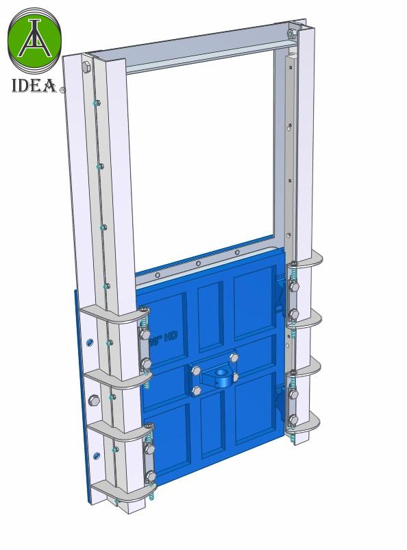 Compuerta lateral rectangular IDEA